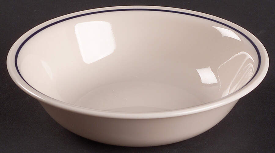 Blue Floral (Corelle) Fruit/Dessert (Sauce) Bowl by Corning Corelle-1