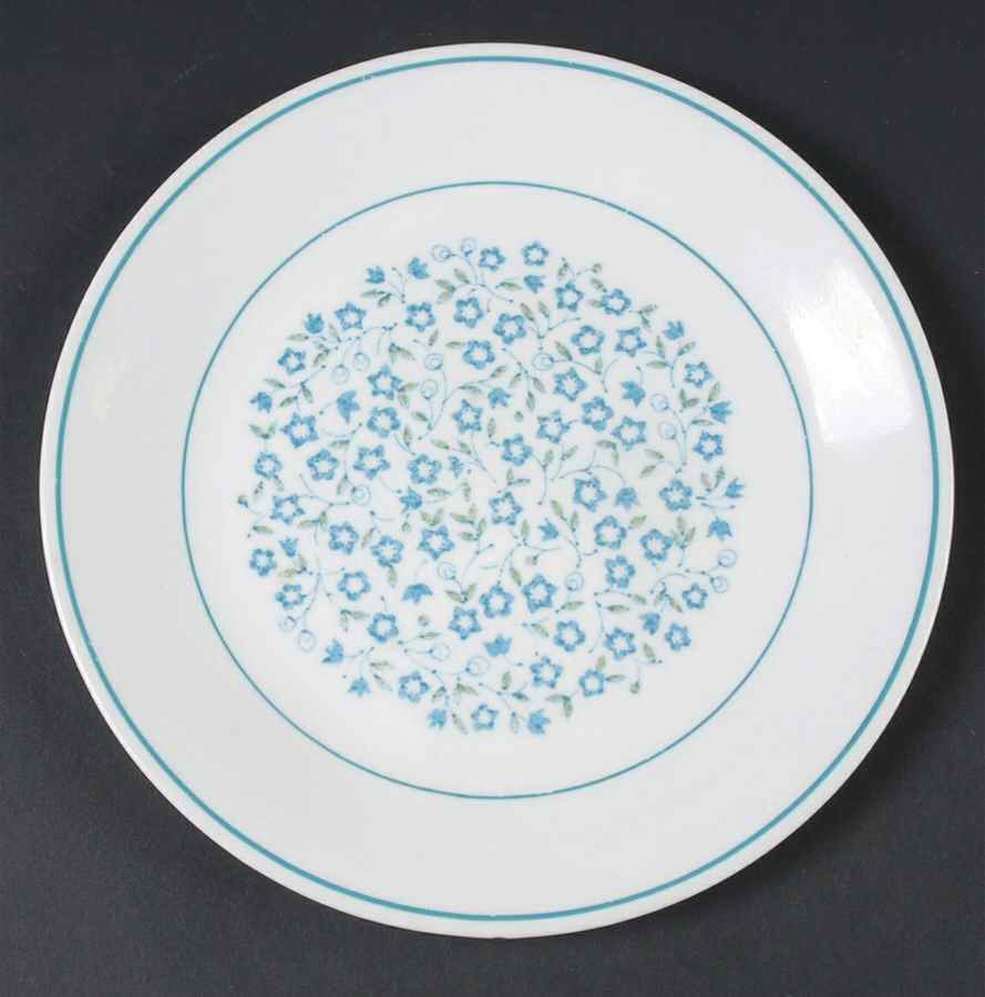 Blue Heather (Corelle) Salad Plate by Corning Corelle-1