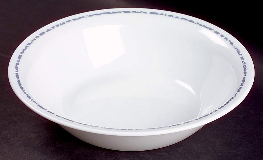 Blue Hearts (Corelle) Coupe Soup Bowl by Corning Corelle-1
