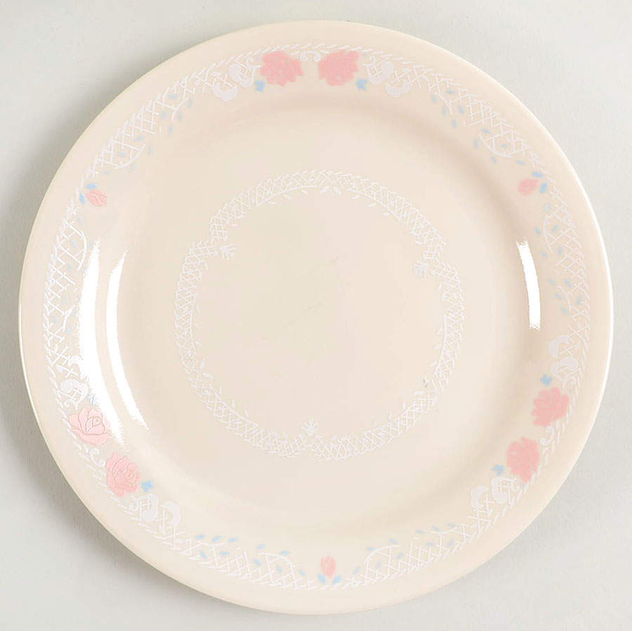 Blossoms In Lace (Corelle) Dessert/Pie Plate by Corning Corelle-1