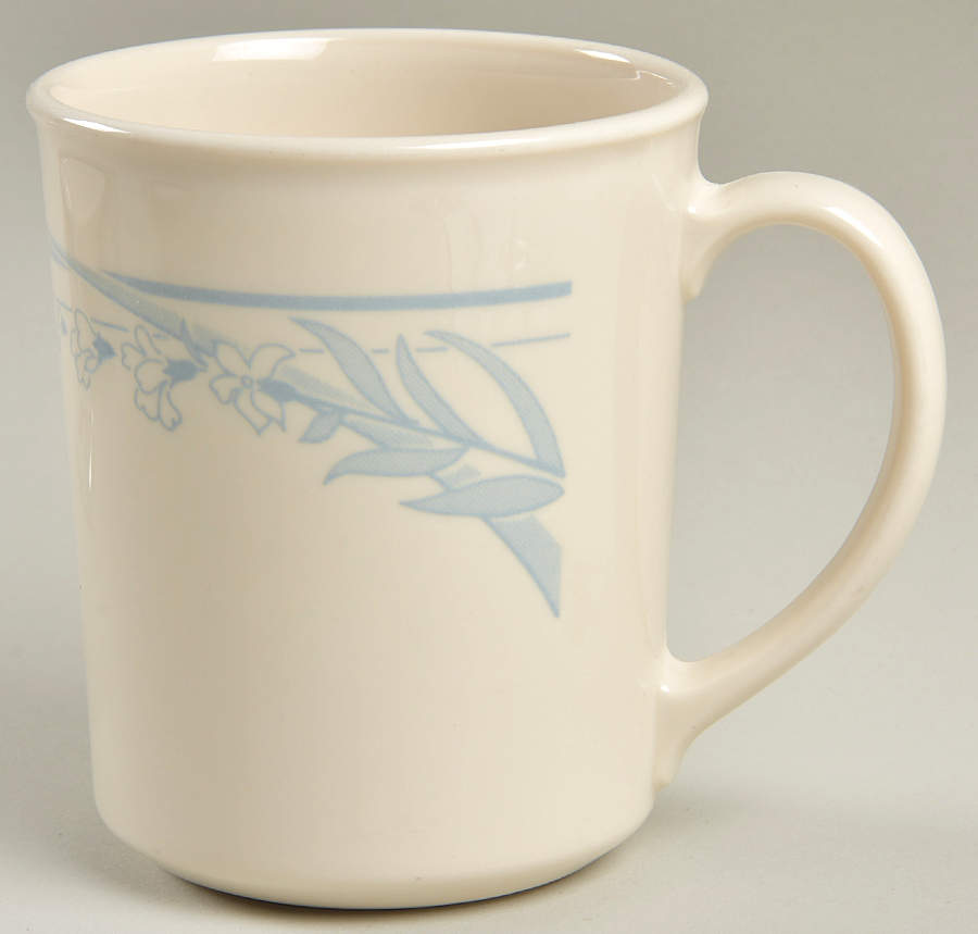 Blue Lily (Corelle) Mug by Corning Corelle-1