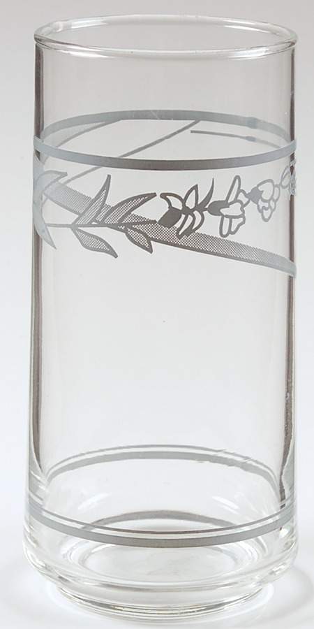 Blue Lily (Corelle) 12 Oz Glassware Tumbler by Corning Corelle-1