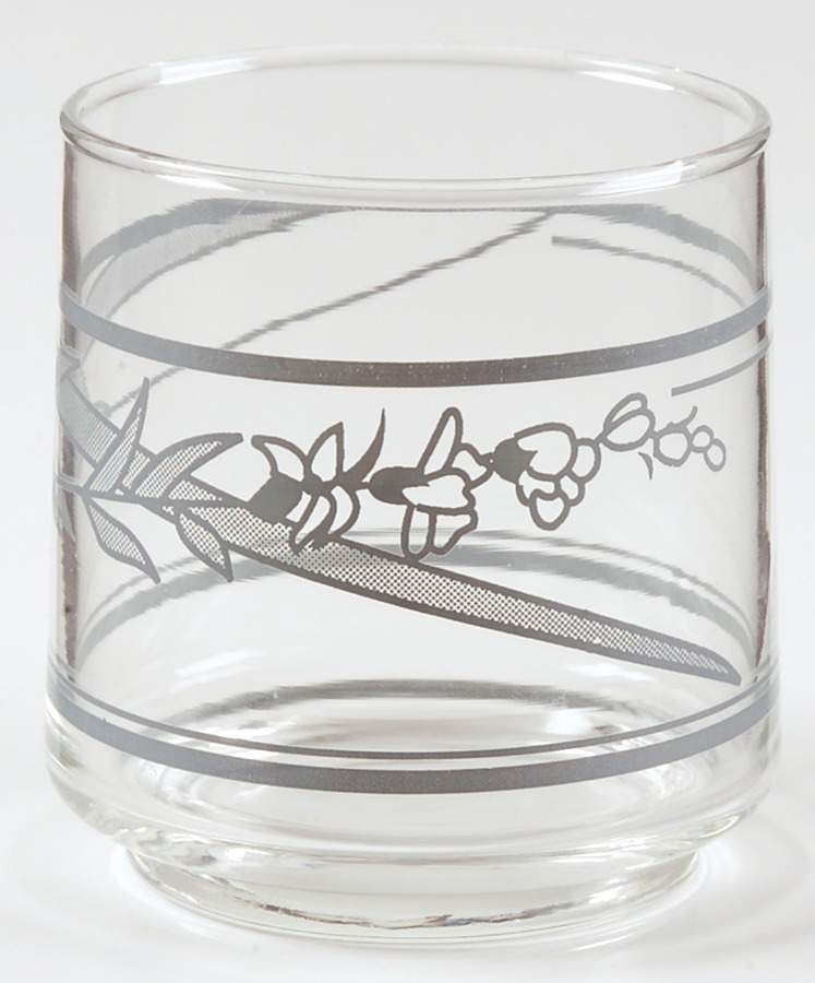 Blue Lily (Corelle) 8 Oz Glassware Old Fashioned by Corning Corelle-1