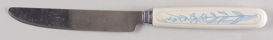 Blue Lily (Corelle) Small Dinner Knife by Corning Corelle-1