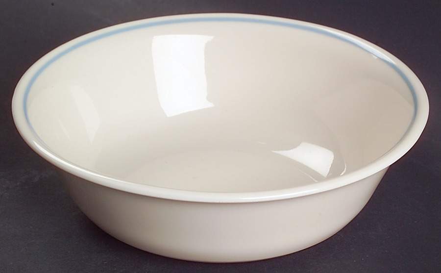 Blue Lily (Corelle) Coupe Cereal Bowl by Corning Corelle-1