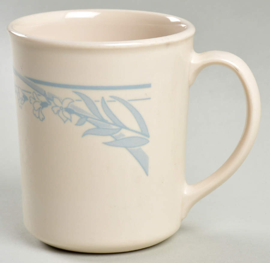 Blue Lily (Corelle) Mug by Corning Corelle-1