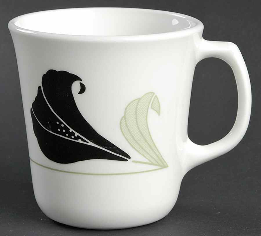 Black Orchid (Corelle) Mug/Cup by Corning Corelle-1