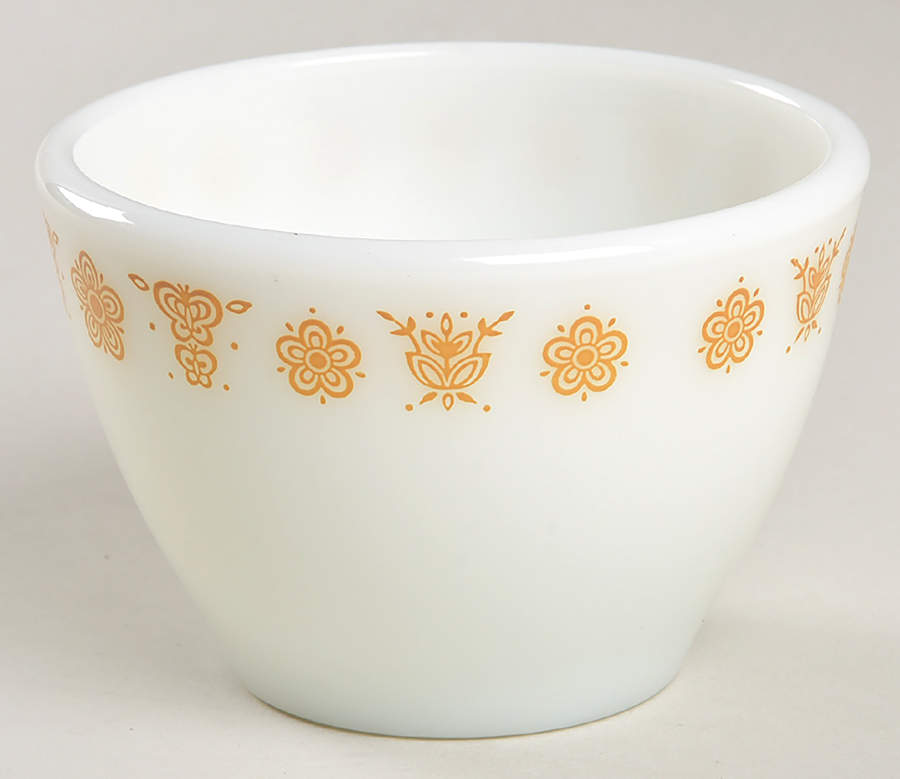 Butterfly Gold (Corelle) Sugar Bowl No Lid by Corning Corelle-1