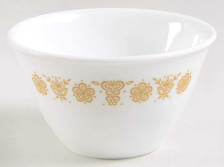 Butterfly Gold (Corelle) Sugar Bowl No Lid by Corning Corelle-1