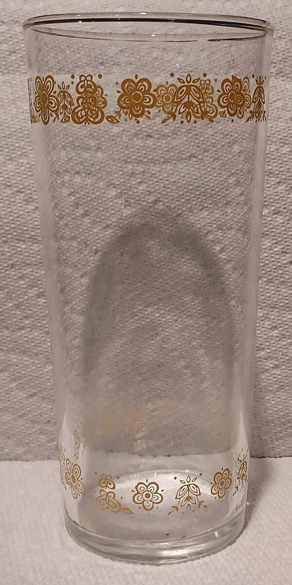 Butterfly Gold (Corelle) 14 Oz Glassware Cooler by Corning Corelle-1