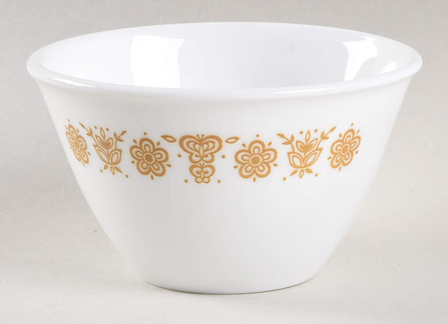Butterfly Gold (Corelle) Sugar Bowl No Lid by Corning Corelle-1