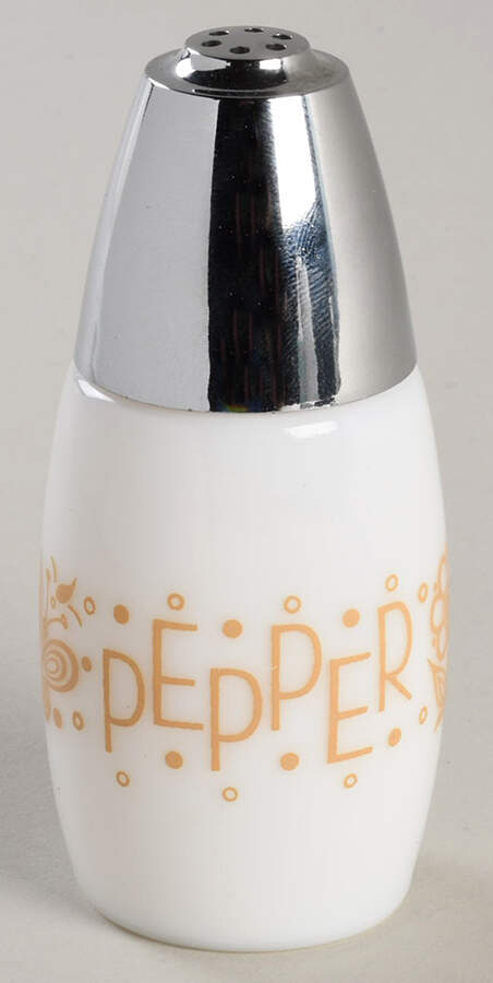 Butterfly Gold (Corelle) Pepper Shaker by Corning Corelle-1
