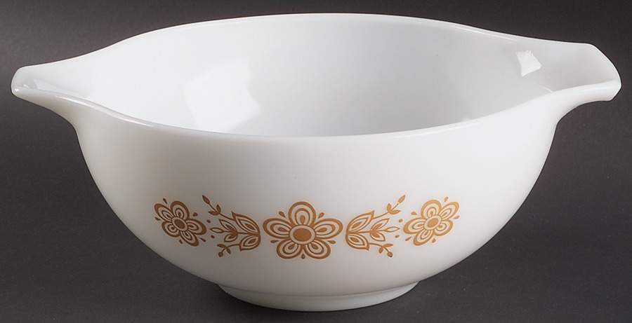 Butterfly Gold (Corelle) 10" Cinderella Mixing Bowl by Corning Corelle-1