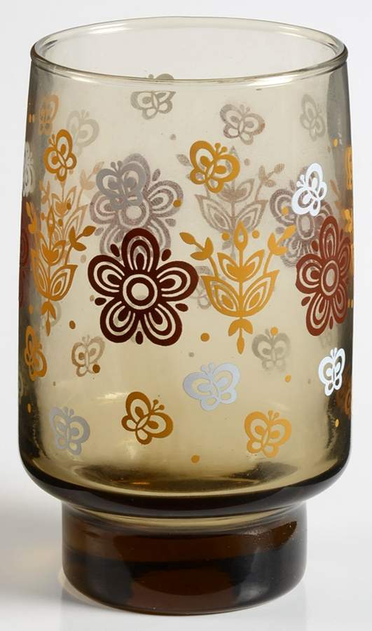 Butterfly Gold (Corelle) 10 Oz Glassware Tumbler by Corning Corelle-1