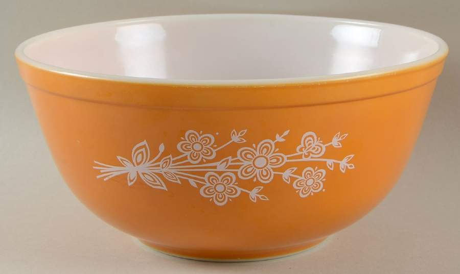 Butterfly Gold (Corelle) 8" Mixing Bowl by Corning Corelle-1
