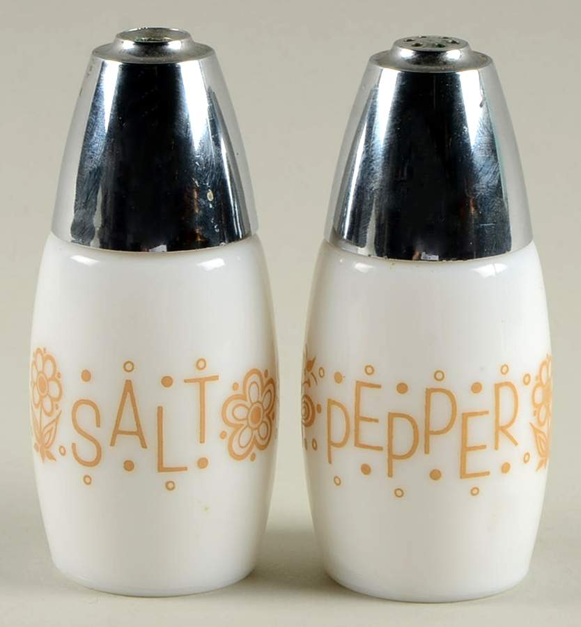 Butterfly Gold (Corelle) Salt & Pepper Set by Corning Corelle-1
