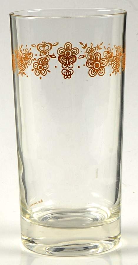 Butterfly Gold (Corelle) 12 Oz Glassware Tumbler by Corning Corelle-1
