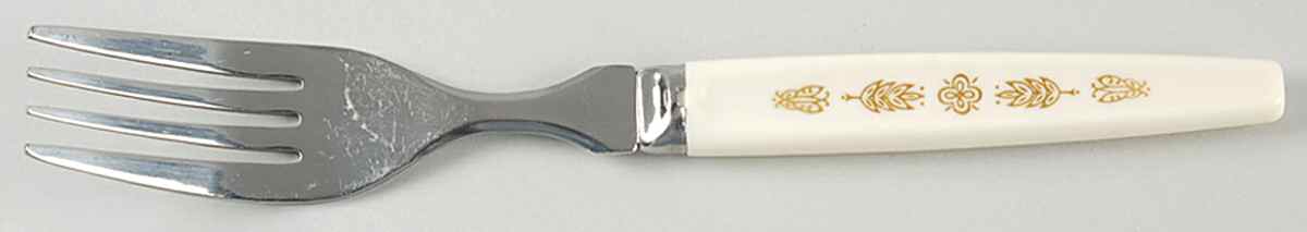 Butterfly Gold (Corelle) Dinner Fork (7 1/2" or Larger) by Corning Corelle-1
