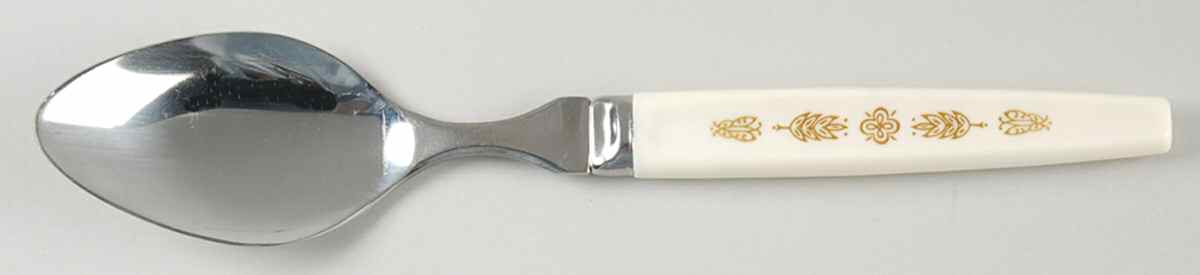 Butterfly Gold (Corelle) Place/Oval Soup Spoon by Corning Corelle-1