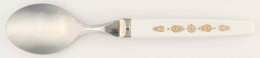 Butterfly Gold (Corelle) Oval Place Soup Spoon by Corning Corelle-1