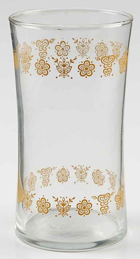 Butterfly Gold (Corelle) 12 Oz Glassware Tumbler by Corning Corelle-1