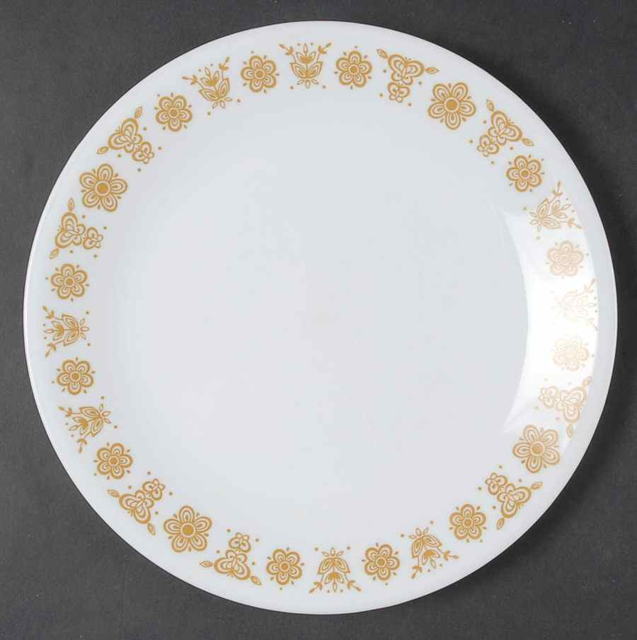 Butterfly Gold (Corelle) Salad Plate by Corning Corelle-1