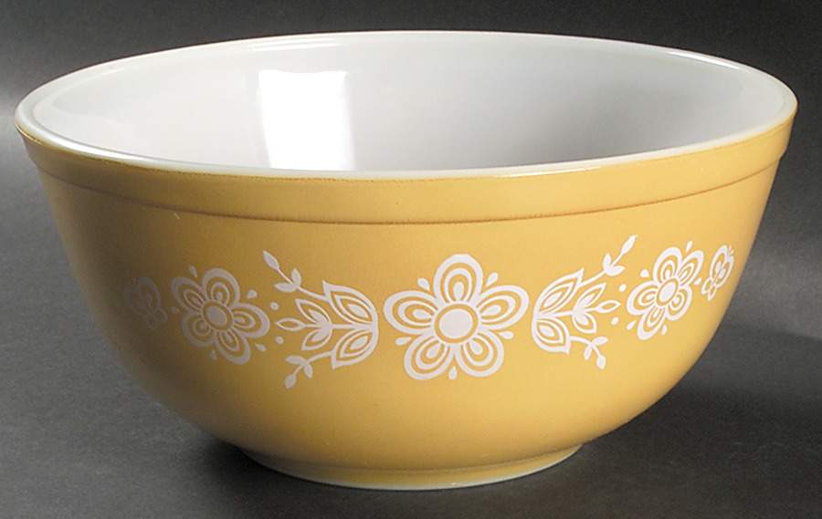 Butterfly Gold (Corelle) 8" Mixing Bowl by Corning Corelle-1