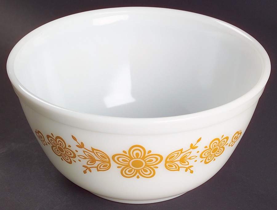 Butterfly Gold (Corelle) 7" Mixing Bowl by Corning Corelle-1