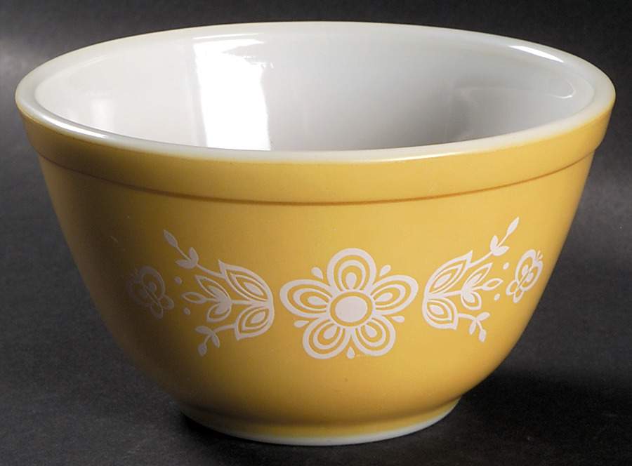 Butterfly Gold (Corelle) 5" Mixing Bowl by Corning Corelle-1
