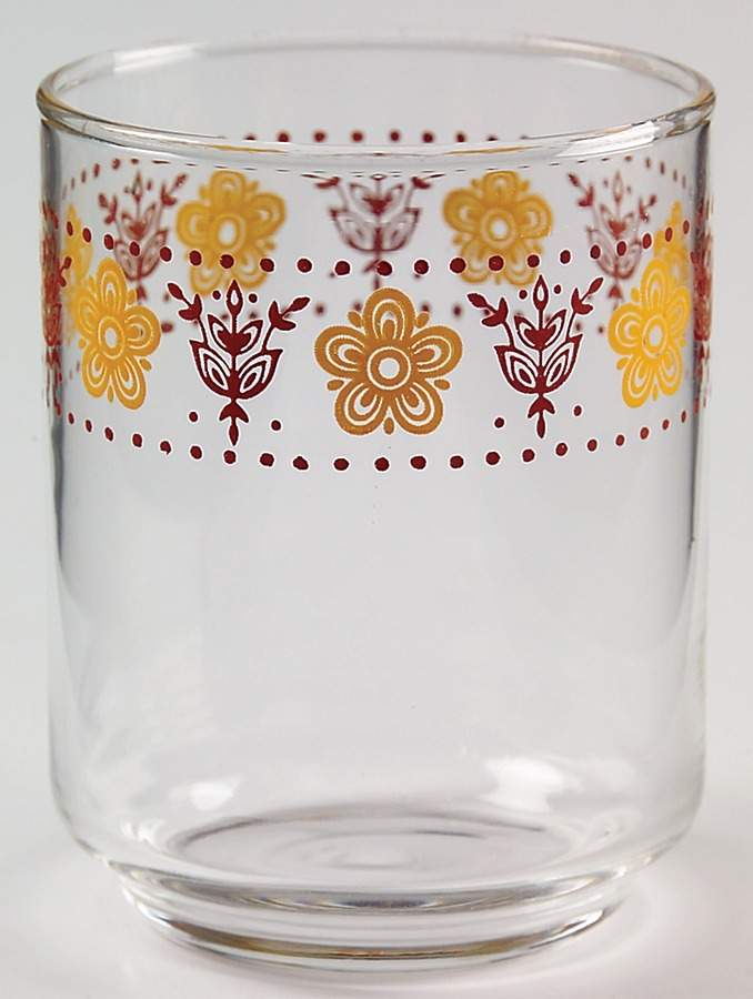 Butterfly Gold (Corelle) 4 Oz Glassware Juice by Corning Corelle-1