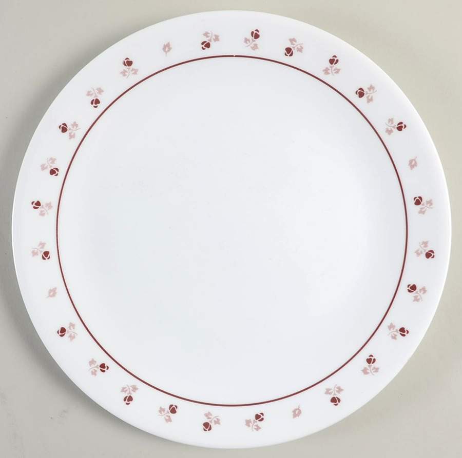 Burgundy (Corelle) Dinner Plate by Corning Corelle-1