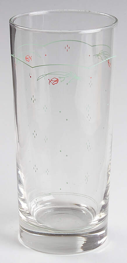 Calico Rose (Corelle) 12 Oz Glassware Tumbler by Corning Corelle-1