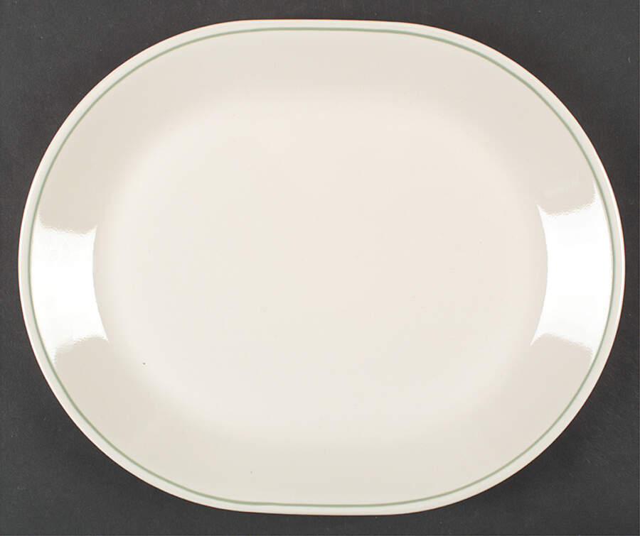 Calico Rose (Corelle) 12" Oval Serving Platter by Corning Corelle-1