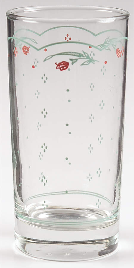 Calico Rose (Corelle) 10 Oz Glassware Tumbler by Corning Corelle-1