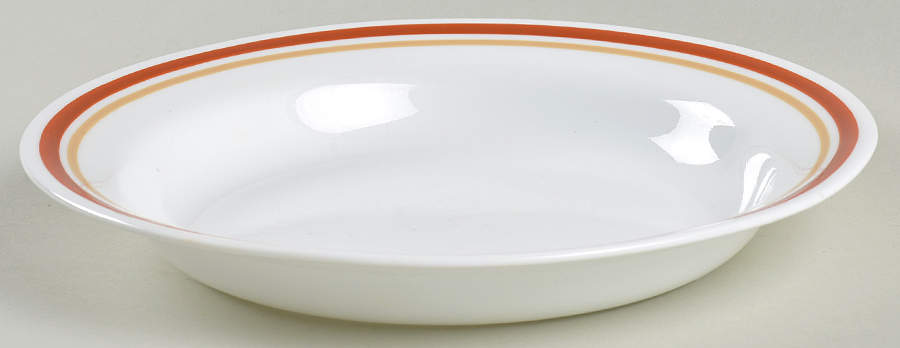 Chestnut (Corelle) Rim Soup Bowl by Corning Corelle-1