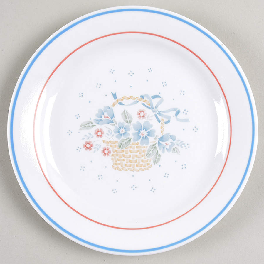 Country Cornflower Salad Plate by Corning Corelle-1
