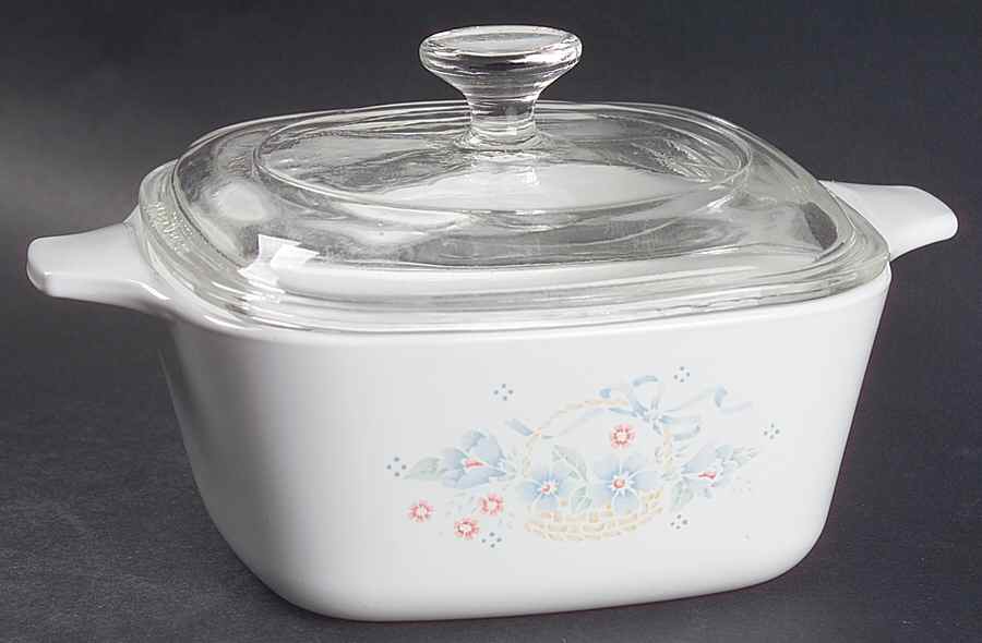 Country Cornflower Petite Pan & Lid by Corning Corelle-1