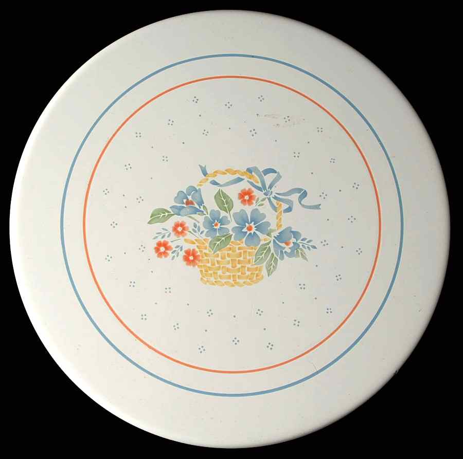 Country Cornflower 10" Individual Steel Stove Cover by Corning Corelle-1