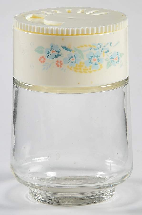 Country Cornflower Glassware Spice Shaker by Corning Corelle-1