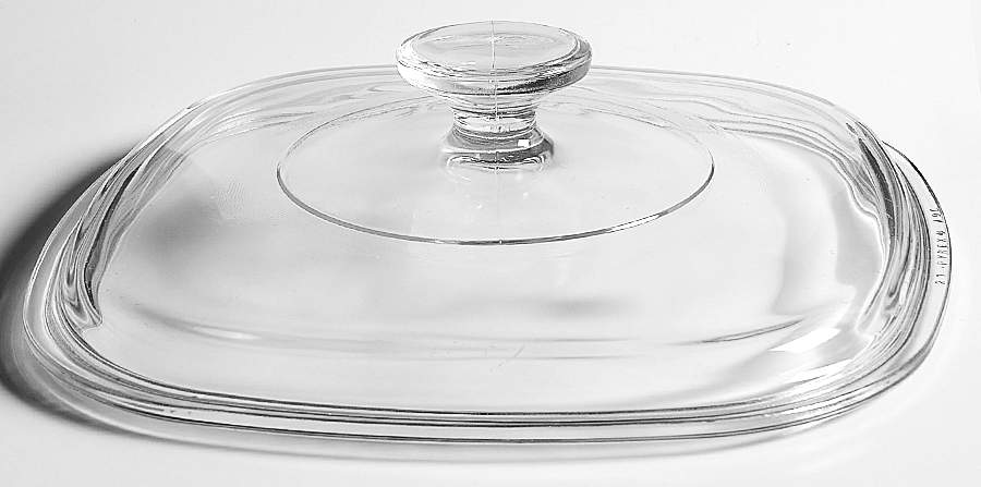 Country Cornflower Lid for 2 Quart Square Casserole by Corning Corelle-1