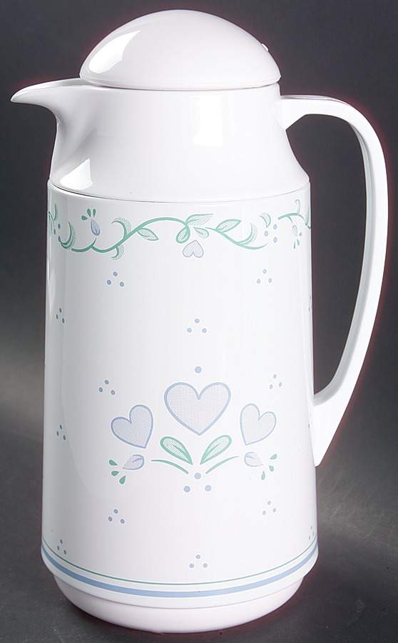 Country Cottage (Corelle) Plastic Thermos/Carafe & Lid by Corning Corelle-1