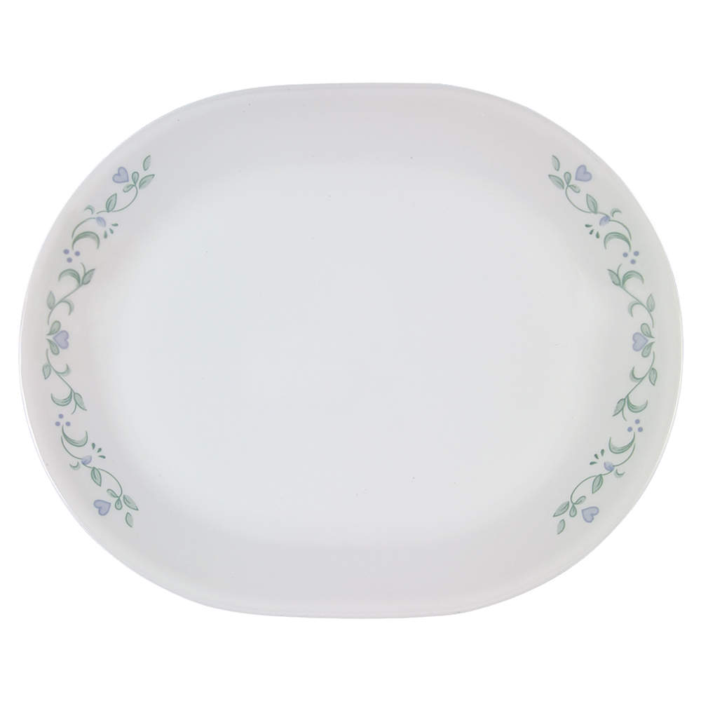 Country Cottage (Corelle) 12" Oval Serving Platter by Corning Corelle-1
