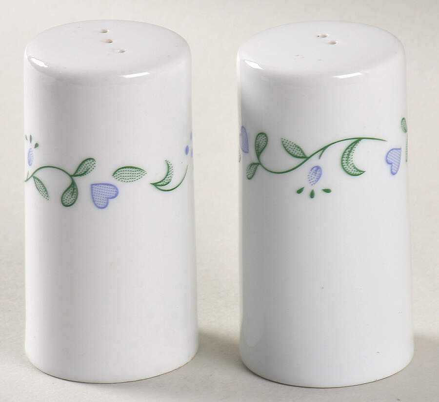 Country Cottage (Corelle) Salt & Pepper Set by Corning Corelle-1