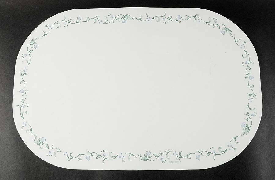 Country Cottage (Corelle) Reversible Vinyl Placemat by Corning Corelle-1