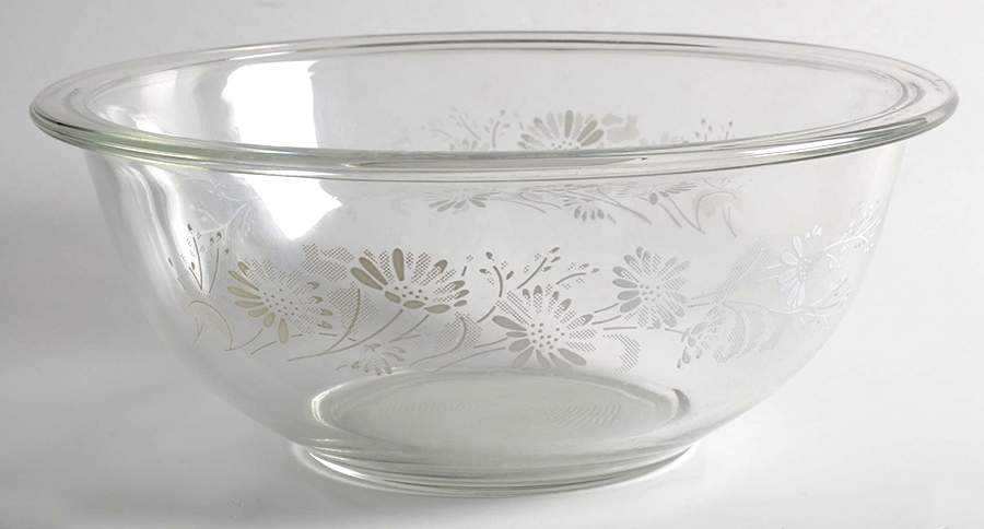 Colonial Mist 8" Glassware Mixing Bowl by Corning Corelle-1