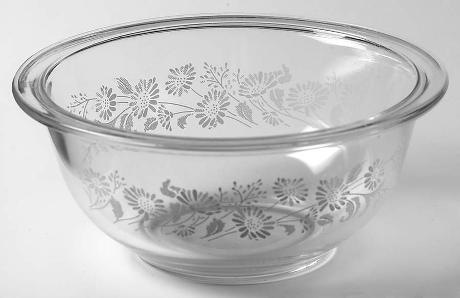 Colonial Mist 7" Glassware Mixing Bowl by Corning Corelle-1