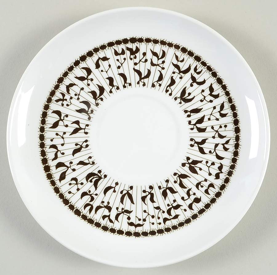 Coordinates Brown Saucer by Corning Corelle-1
