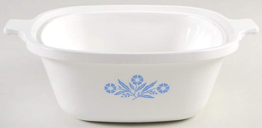 Cornflower Blue Double Boiler Insert by Corning Corelle-1