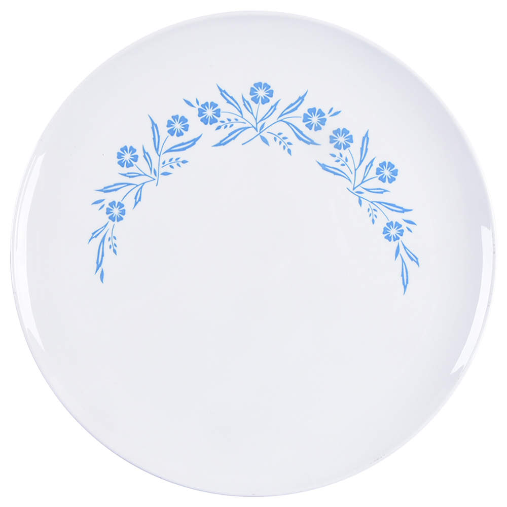 Cornflower Blue Dinner Plate by Corning Corelle-1
