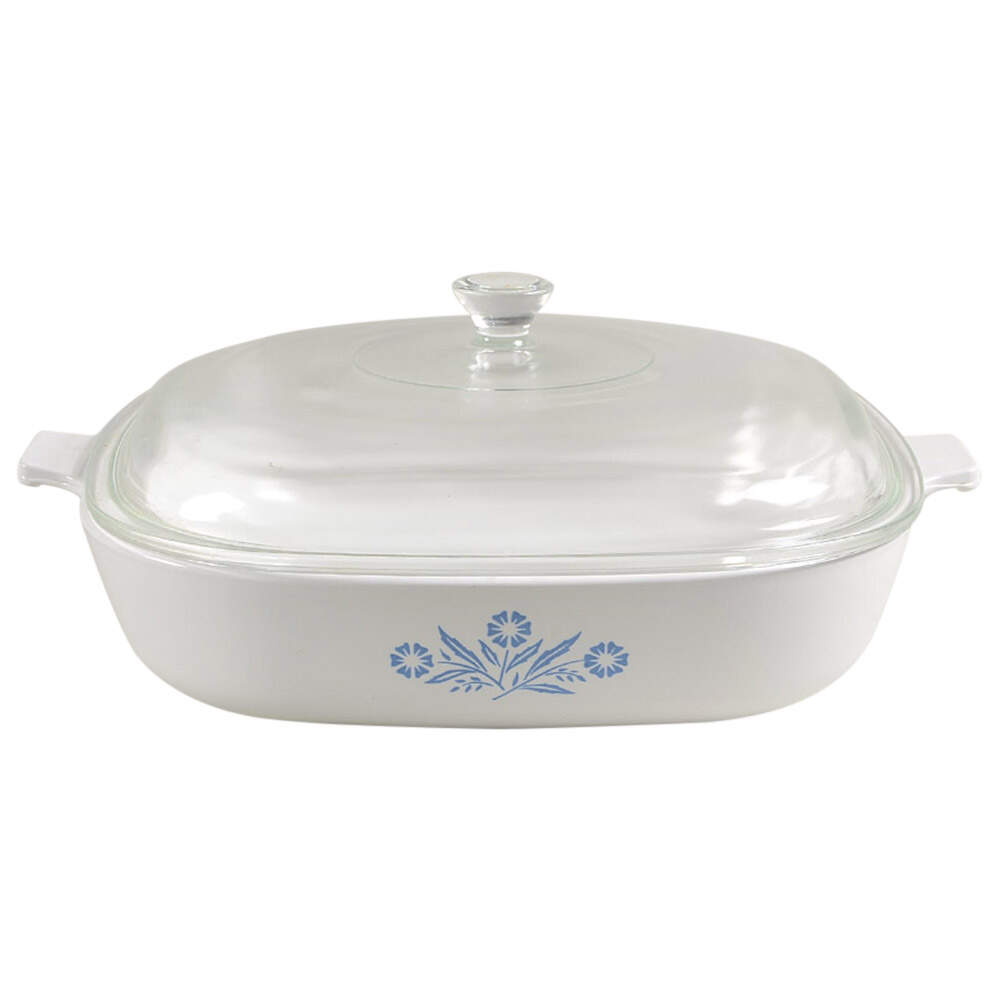 Cornflower Blue 10" Skillet & Lid by Corning Corelle-1